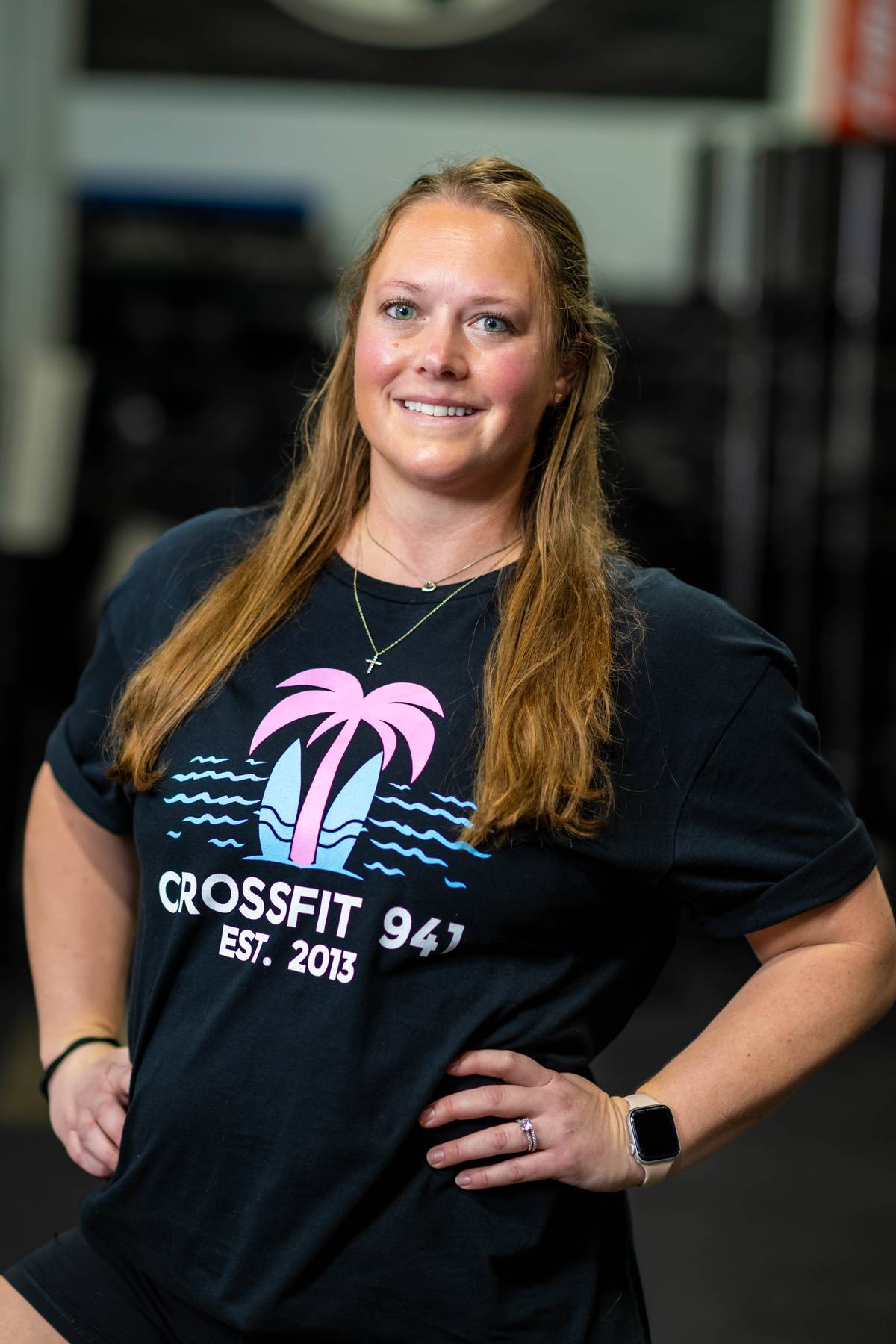 Coach Stephanie at CrossFit 941